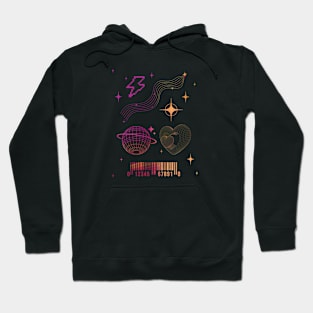 Aesthetic Y2K Abstract geometry Hoodie